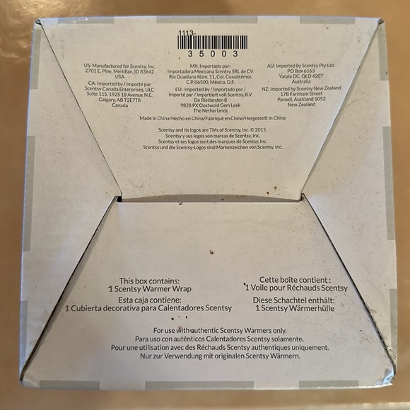 NWT SCENTSY Snowman Candle Holder - Picture 4 of 5